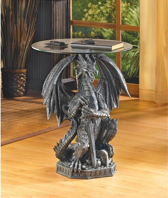 Guarding Dragon Accent Table cover image